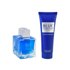 Estuche Blue Seduction For Men | Antonio Banderas | Eau de Toilette Spray 100ml | After Shave 75ml